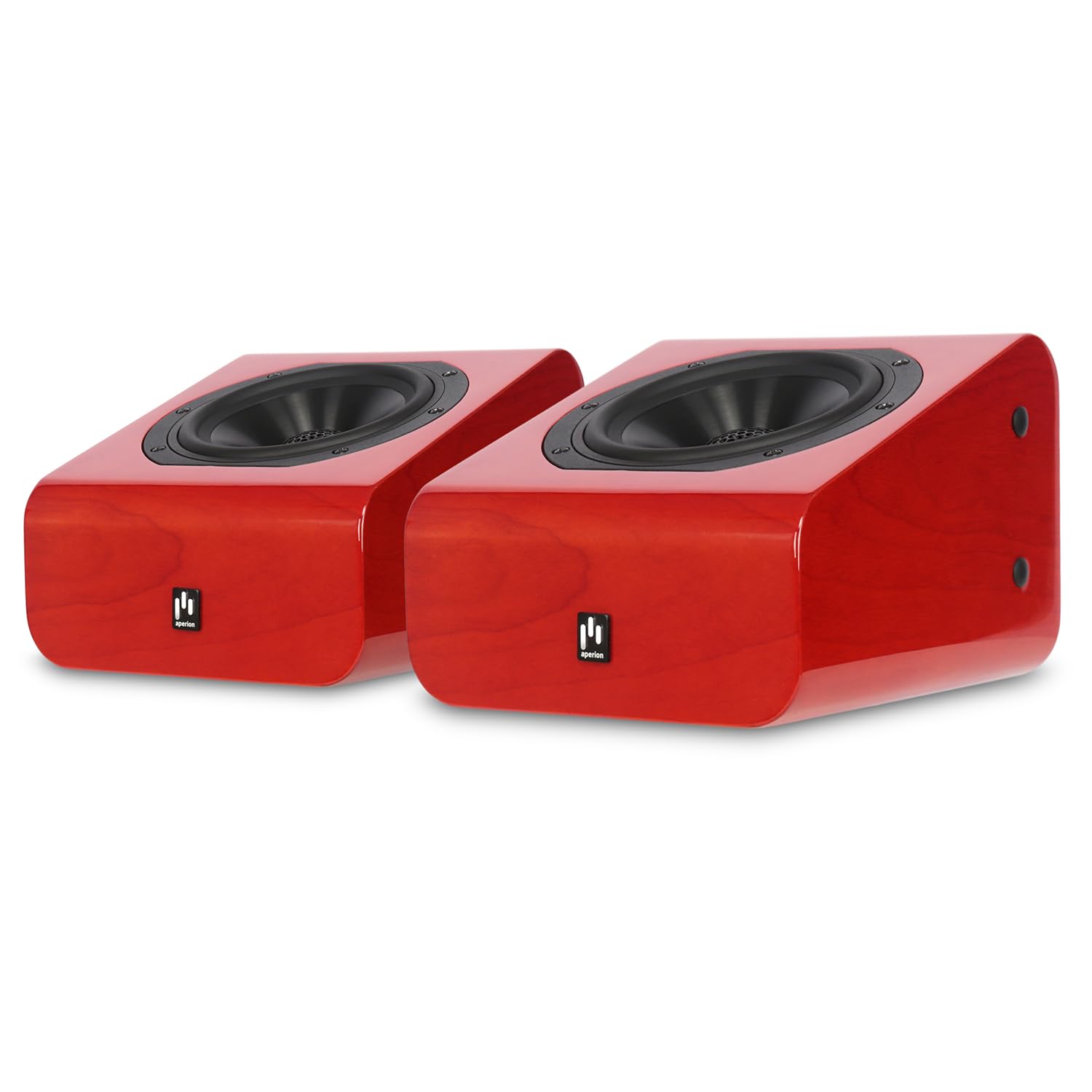 Aperion Audio Dolby Atmos A5 Immersive Height Module Atmos Upfiring Enabled Speaker Pair (Gloss Cherry)