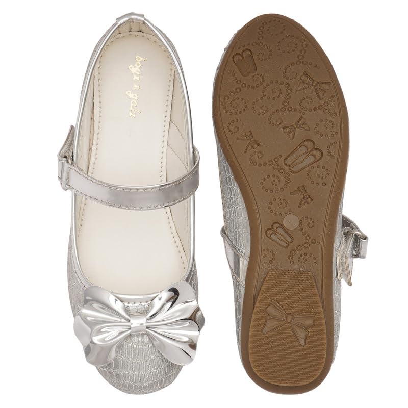 Image of BALLERINAS Kids - Footwear For Girls Comfortable Casual & Function | PU - Material |Design - BG5112| Closure- Velcro