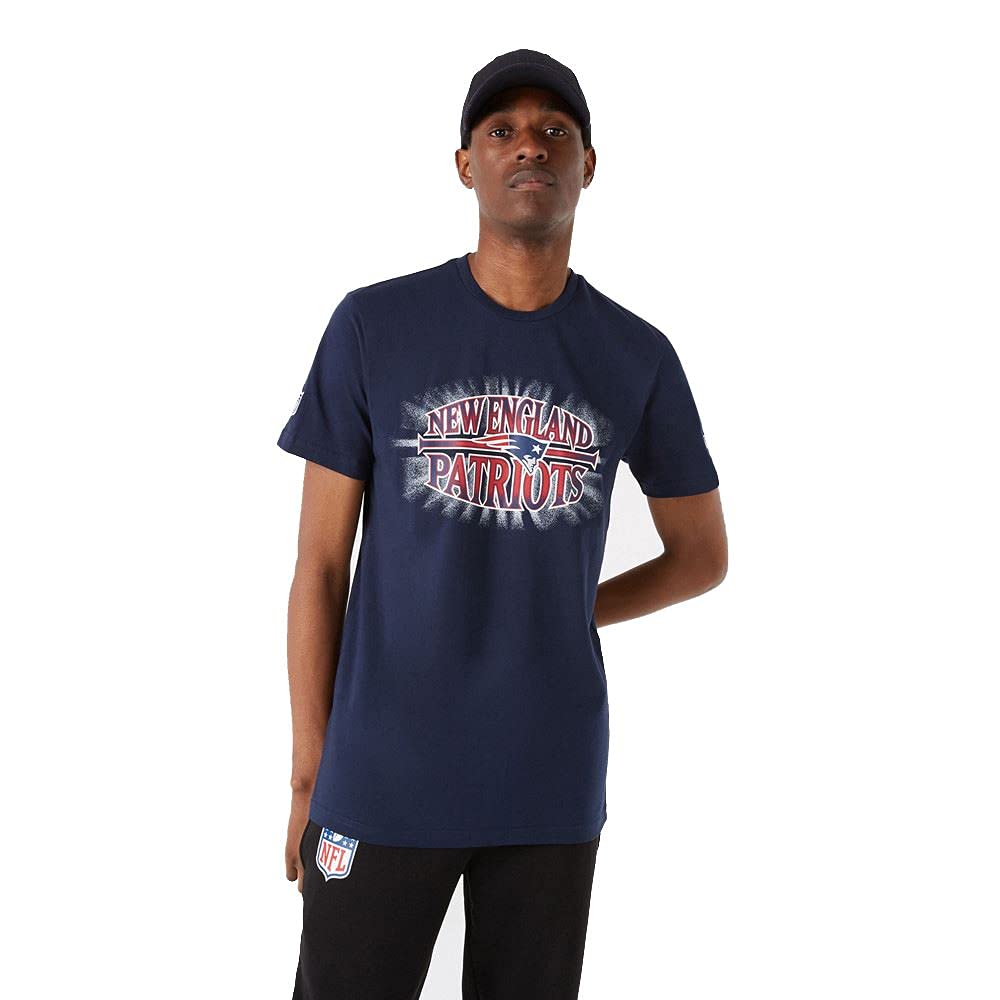 New EraNew England Patriots NFL Jersey Team Logo Tee T-Shirt