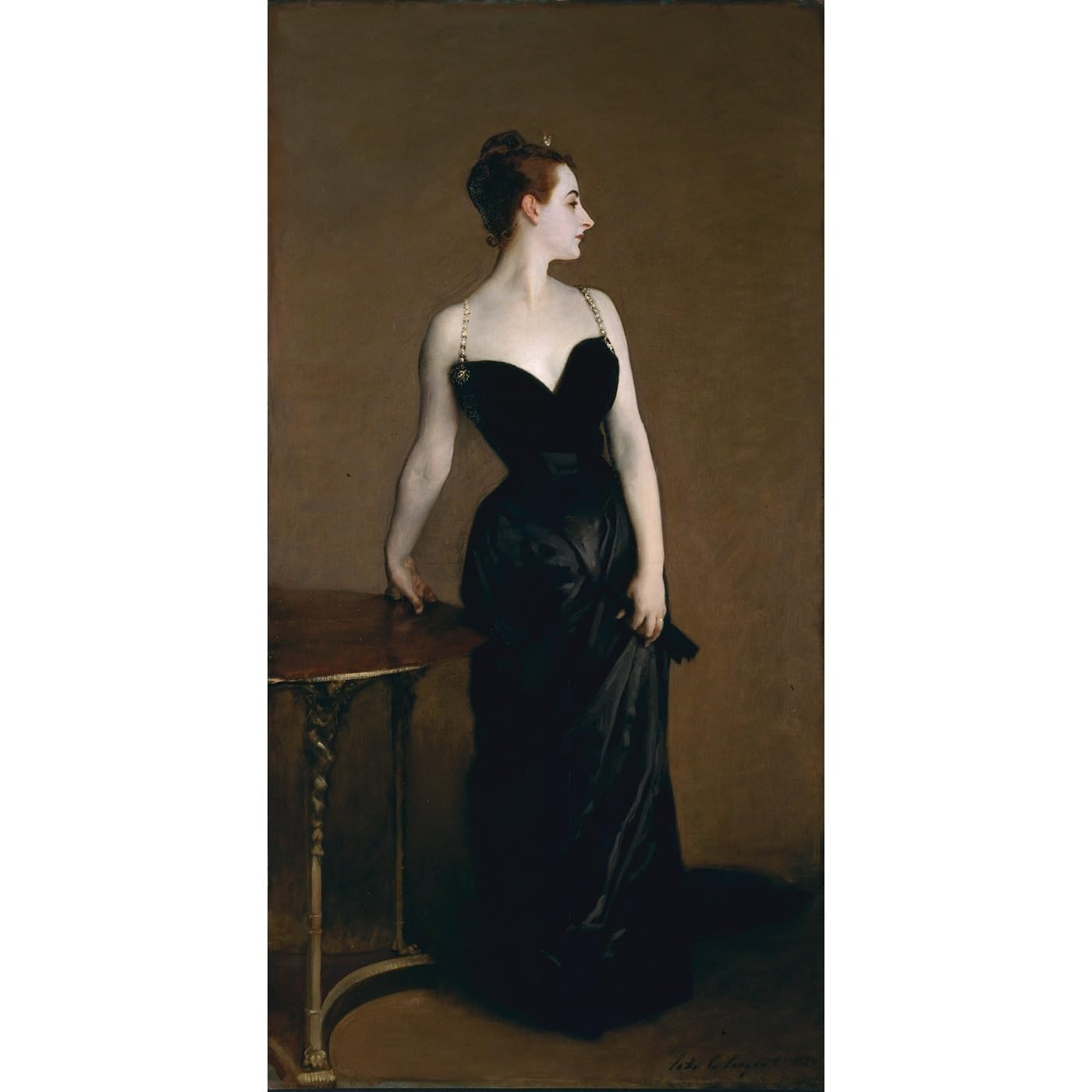 ARTICULOZY Stampa giclée – Sargent – Madame Pierre Gantreu – 76 x 101 cm stampa artistica da parete su tela
