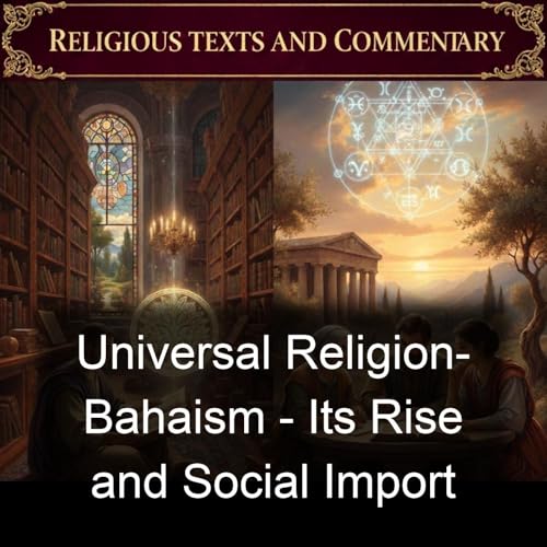 『Universal Religion- Bahaism - Its Rise and Social Import』のカバーアート