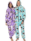 Artsadd Custom Family Matching Onesie Pajamas with Face Personalized Couples Christmas Birthday Funny Pet Hooded Jumpsuit for Women Men Matching Pjs