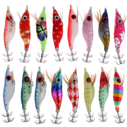 YFPICO 10pcs Turlutte Leurre Squid jig Flottante pour...