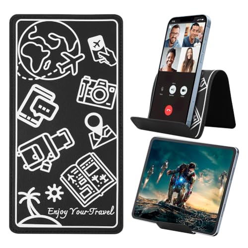 Airplane Travel Essentials for Flying Cell Phone Holder &Flexible Stand