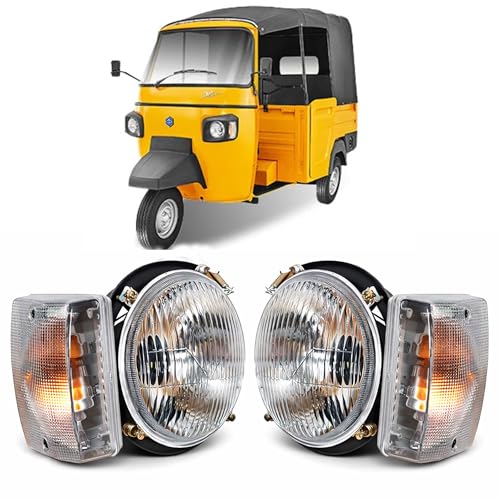 Feux de remorque et clignotants 12V pour réparer le système lumineux du Piaggio APE