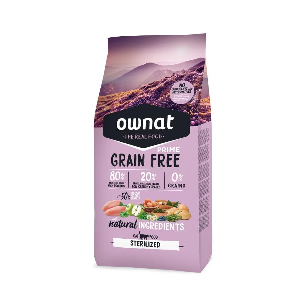 Ownat Alimento Seco para Gatos – 8000 gr