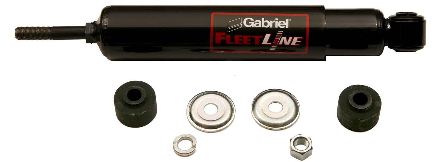 Gabriel 83395 FleetLine HD Truck Rear Shocks Fits 16-17 International Durastar; OEM# 6127700C1