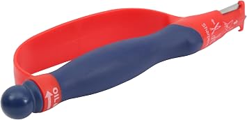 Spear & Jackson 4056BS Blade Sharpener, 6 in 1, Red & Blue