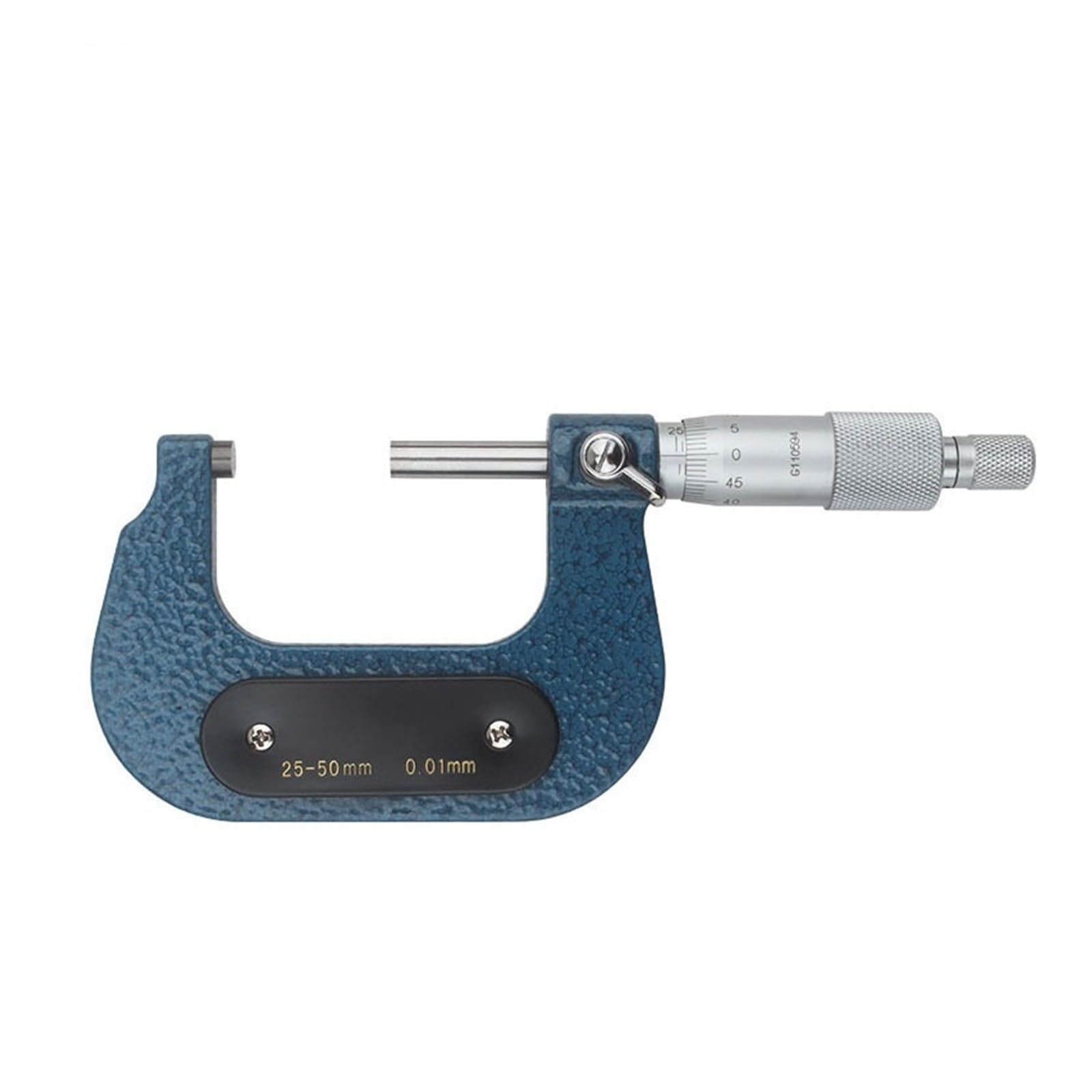 Vernier Calipers Spiralna Średnica Zewnętrzna Mikrometr 25-50 Mm 0,001 Suwmiarka Centymetr