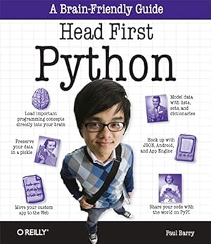 Book cover Head First Python: A Brain-Friendly Guide
