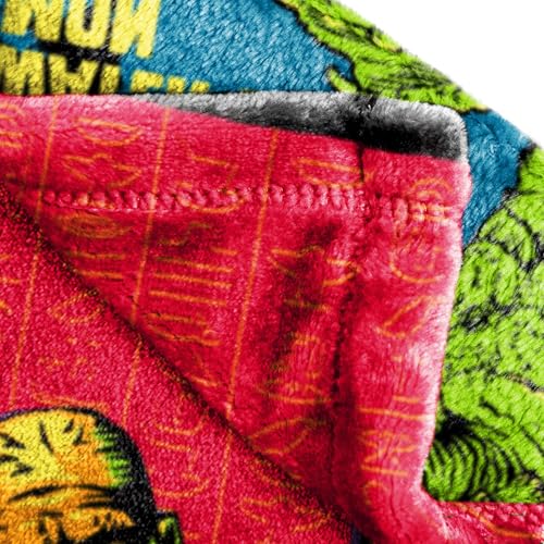 Jay Franco Universal Monsters Mashup Plush Throw Blanket - Measures 50 X 70 Inches, Super Soft Lightweight Bedding With Frankenstein thumb #2