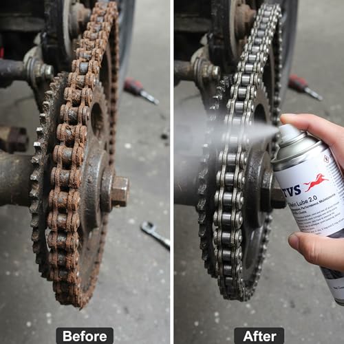 TVS Chain Lube 2.0 for Bike Chains, 250g - Image 6