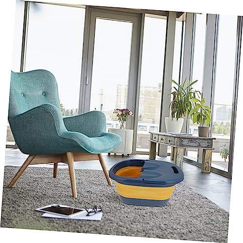 Baño de pies plegable portátil para spa y remojo miniatura 3