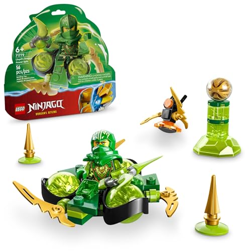 Construcción, Toy Lego® Ninjago® 71779 Lloyd Dragon Power: Ciclón Spinjitzu, para Mayores de 6 años; con una minifigura de Lloyd; Juguete de Ninjas Inspirado en la Serie de...