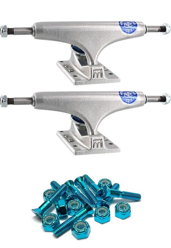 Royal Truck Co. The Royal Inverted 127mm Raw Skateboard Trucks - 5.0