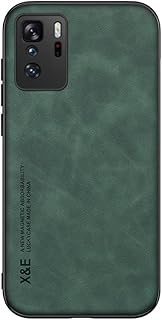 Kepuch Silklike Funda para Xiaomi Poco X3 GT,Redmi Note 10 Pro China - Case Carcasa Placa de Metal Incorporada para Xiaomi Poco X3 GT,Redmi Note 10 Pro China - Verde