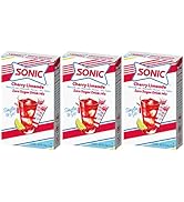 "Sonic Cherry Limeade Singles to Go Powdered Drink Mix - 18 Sticks Total - Convenient and Refresh...
