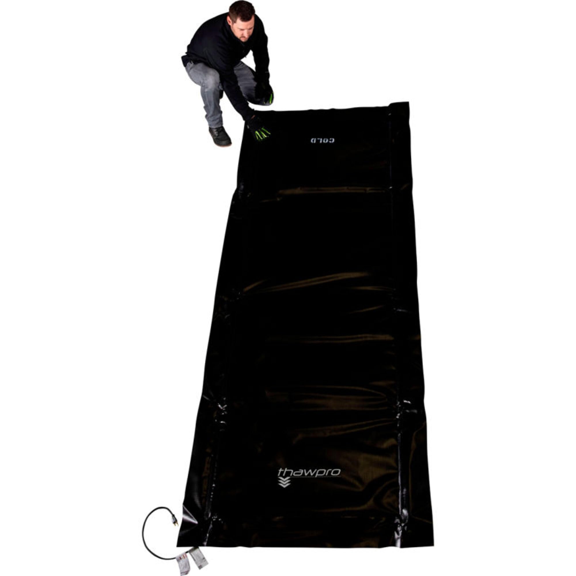 Powerblanket THAW PRO 3' x 10' Electrically Heated Ground Thawing Blanket - Rugged Industrial Pro Model