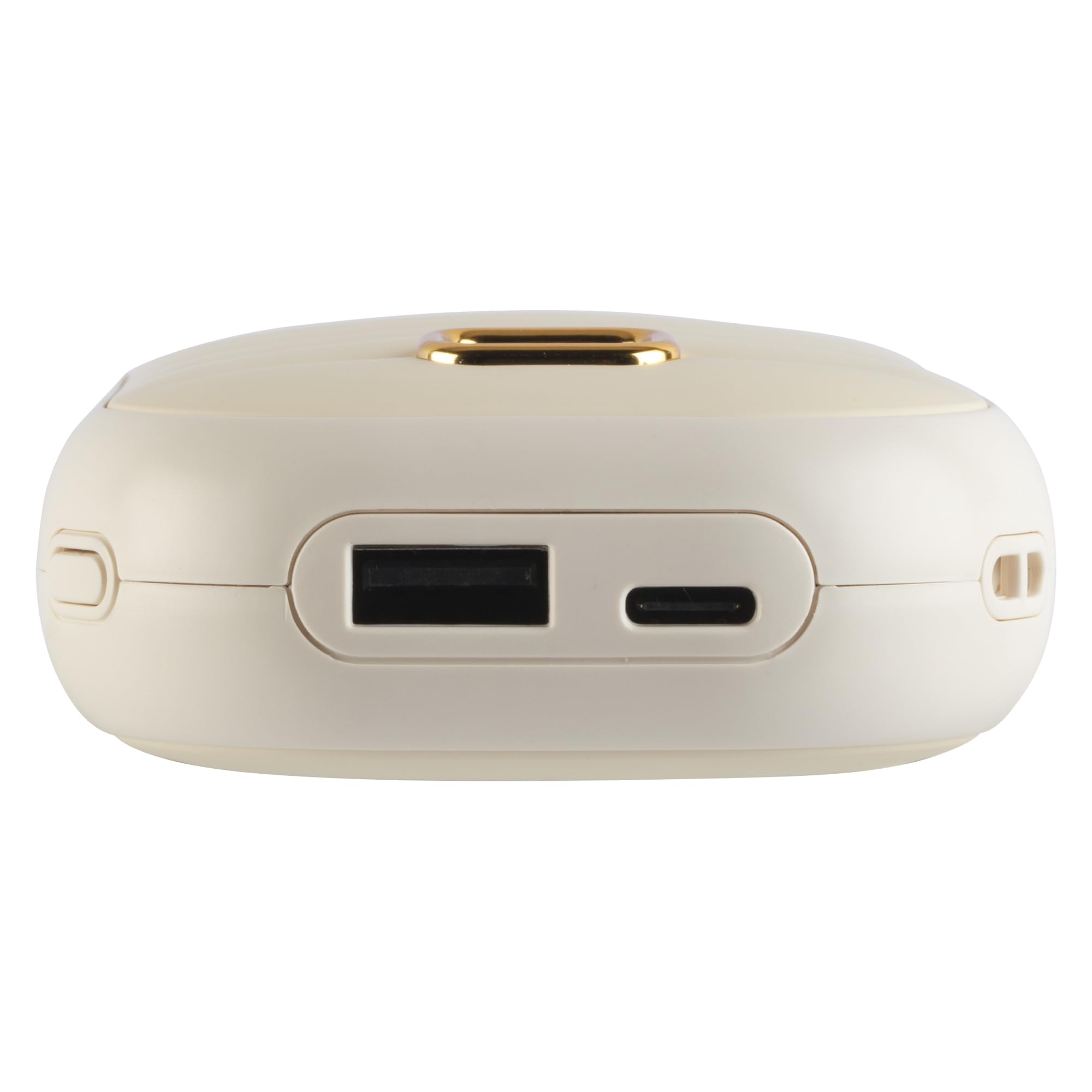 Ardes AR080 Scaldamani Elettrico Portatile, Scaldino Ricaricabile Powerbank 4000 mAh, USB Riutilizzabile Riscaldatore, 4 Livelli di Calore, Scalda Mani Tascabile