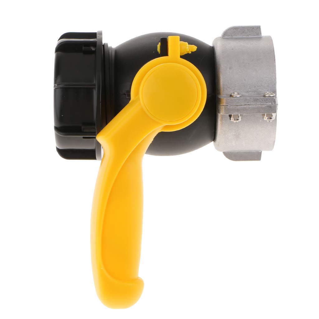 2 zestaw IBC Tote adapter odpływowy zbiornika wąż ogrodowy kulka wartość 62 mm do 5 cm