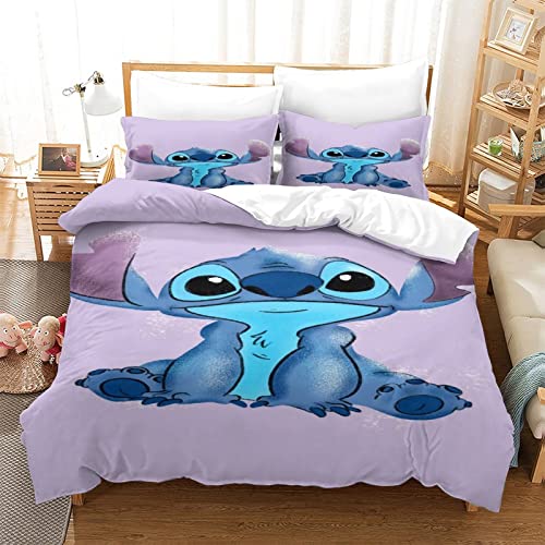Stitch Copripiumino Set di Biancheria da (Lilo &