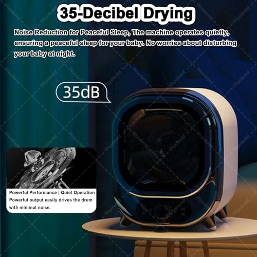 Sèche-linge à condensateur 5 kg silencieux pour maison compacte et studio