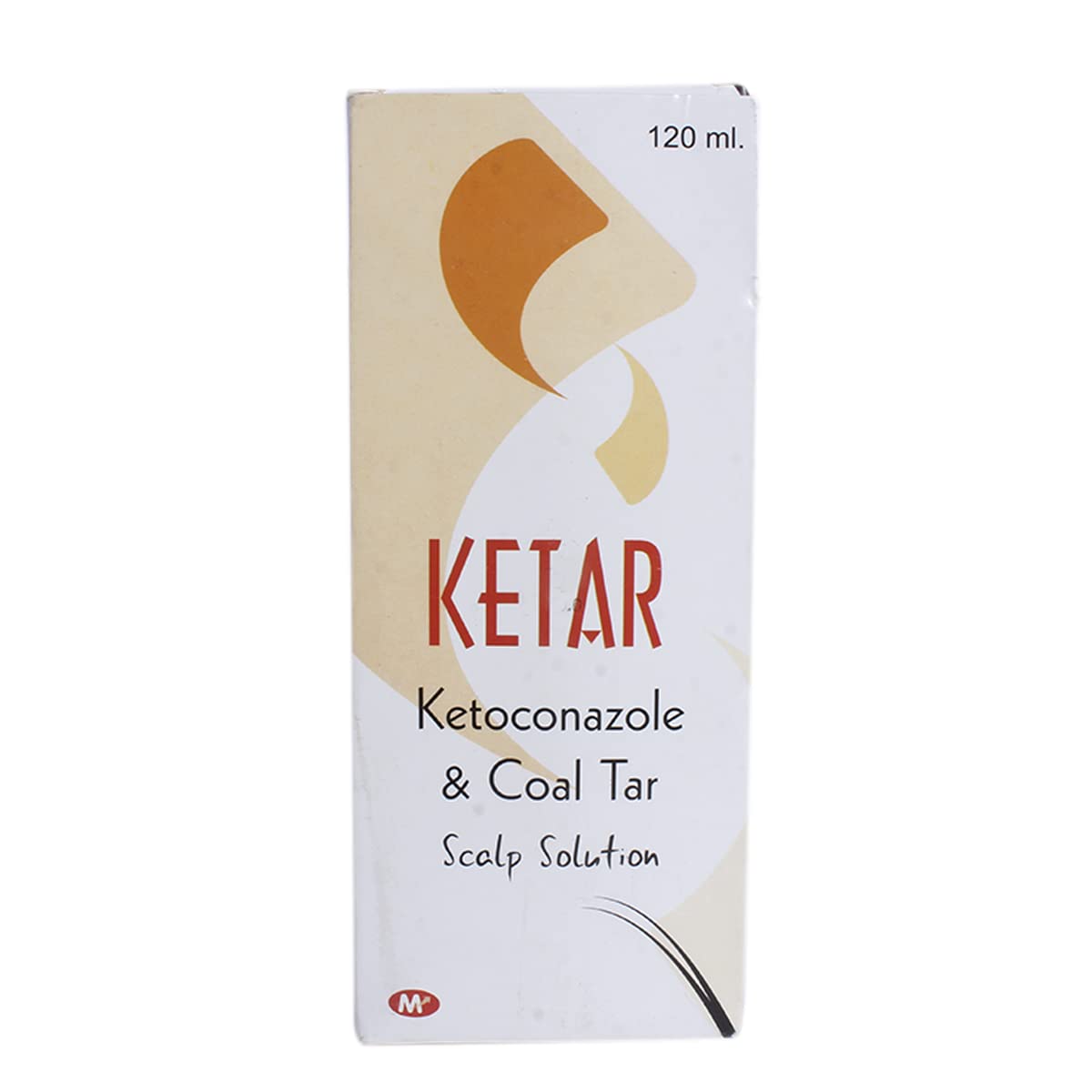 Ketar - Bottle of 120ml Scalp Solution with Ketoconazole