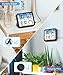 VOCOO Digital Indoor Room Thermometer - 5.8'' Extra Large Display Temperature Humidity Sensor with Accurate Temp Humidity Gauge Monitor, Calibration, Max & Min Records, Comfort, Backlit, Date & Clock