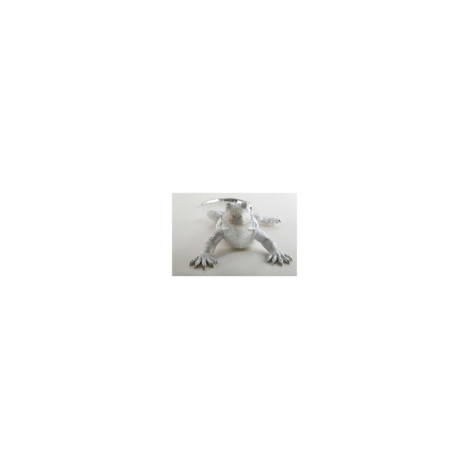 Deluxe Figurine Lizard Silver B/T/H: 45,5x101x24 cm : Amazon.de