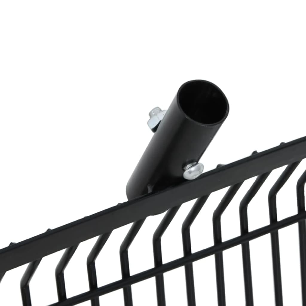 vidaXL Horquilla de rastrillo con 14 púas de acero negro, horquilla para caballos, horquilla metálica, horquilla para compost