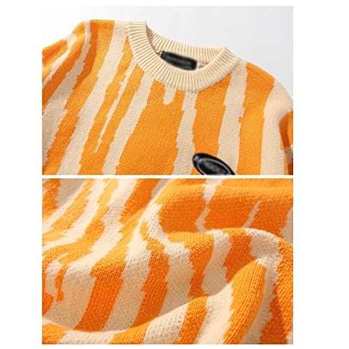 camisolas de pulôver masculinas Hip Hop Mens streetwear homens harajuku camisola de malha camisola m