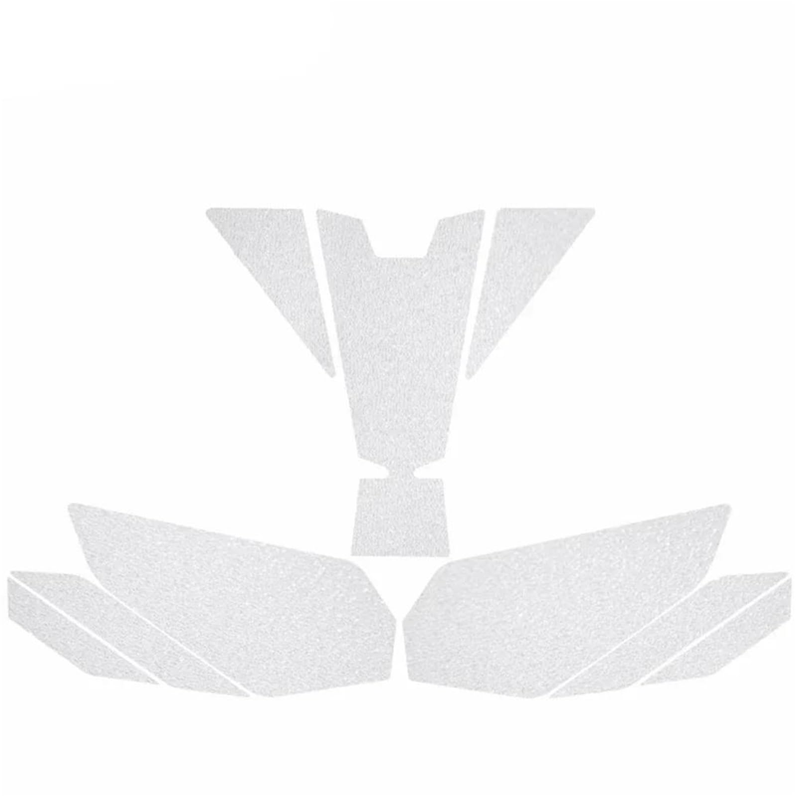 Motorcycle Gas Tank Traction Pads Fuel Grips Side Stickers Knee Protectors Decal for Kawasaki for NINJA400(Style 2)