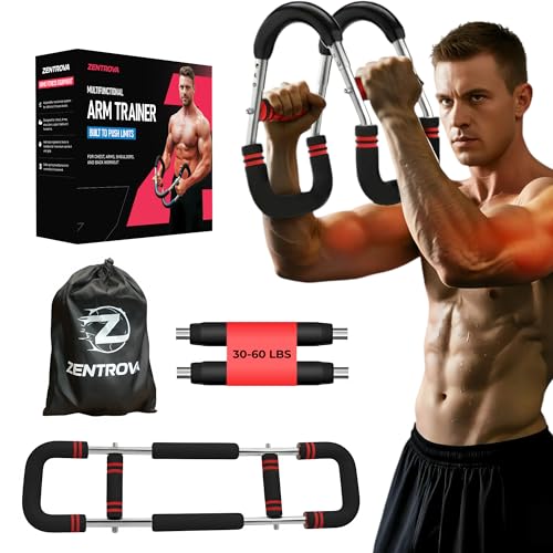 Twister Arm Trainer, Adjustable Resistance 30–120 lbs, Chest & Arm Trainer Workout Equipment for...