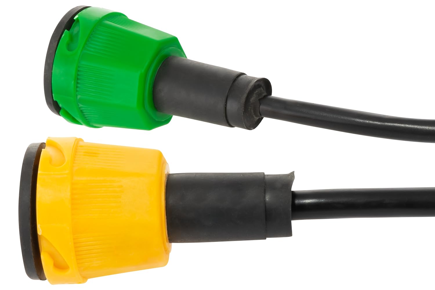 MANTES Faisceau électrique 7m Prise 13 Broches avec 2 connecteurs baïonnette 5 Broches câblage Feux arrière 12V Installation Rapide fiche Robuste pour remorque Plateau Utilitaire