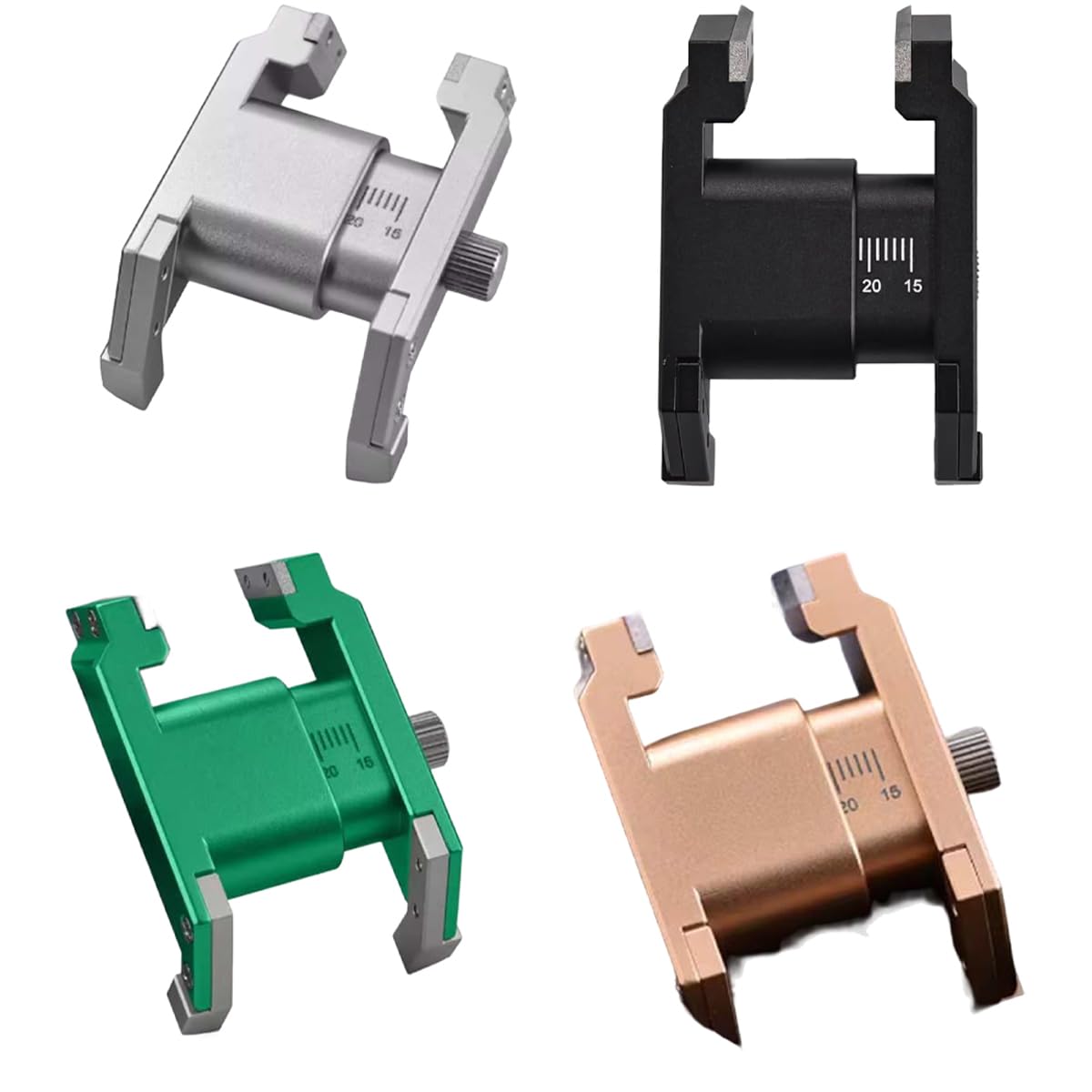 Herramienta para correas de reloj en forma de V. Herramientas para relojes Muelle para brazalete reloj y aleación duradera. Fácil usar. Ideal para reparaciones, verde