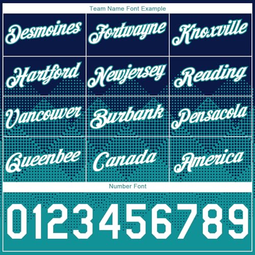 Camisetas de béisbol personalizadas con degradado para hombres, mujeres y niños, uniforme deportivo de softbol con nombre y número impreso miniatura 5