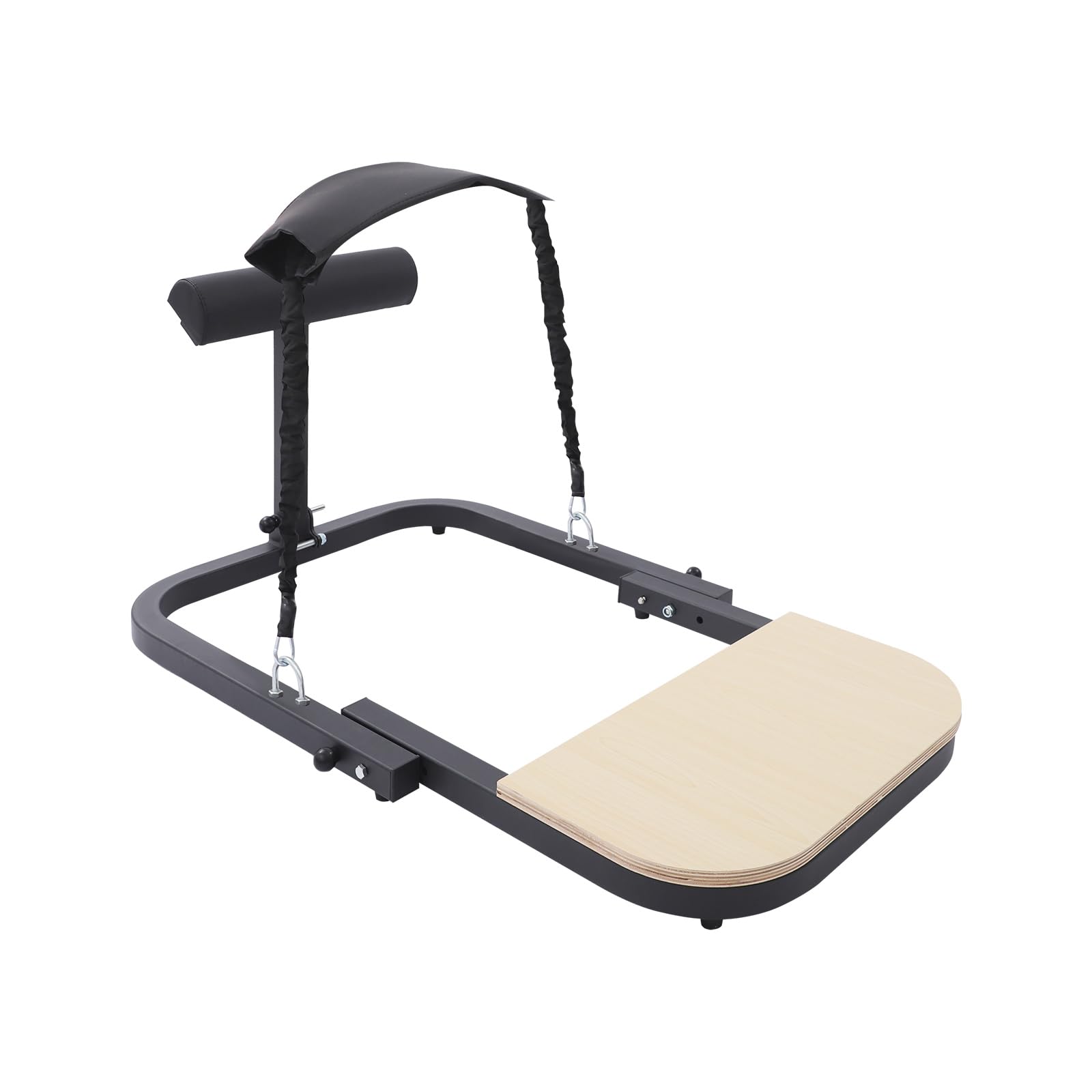 Attrezzo per allenamento dei glutei, Hip Thruster Workout con 2 fasce elastiche di resistenza, per stretching, squat, ponti glutei