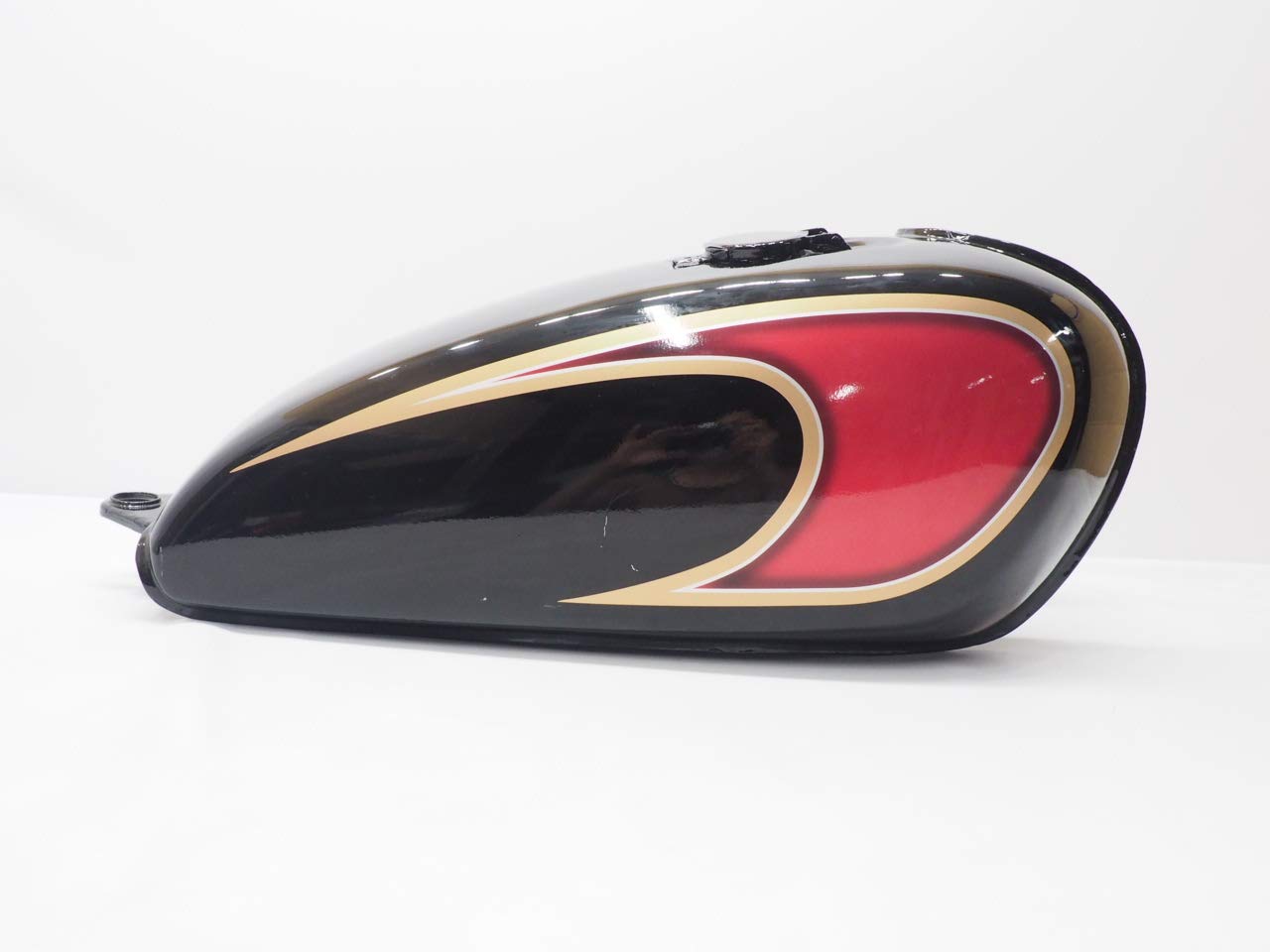 SR400 タンク　レッド&ホワイトステッカー　自家塗装 タンク塗装| SR400カスタムショップ PRESTO customcollection