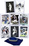 Indianapolis Colts Cards: Joe Flacco, Zaire Franklin, Michael Pittman Jr., Peyton Manning, Marvin Harrison, Alec Pierce, Jonathan Taylor, Josh Downs ASSORTED Football Stars & GOATs Trading Card & Wristbands Gift Pack