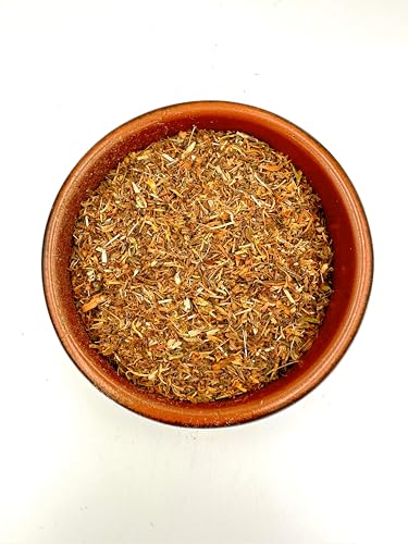 Té de hierbas sueltas 100% griego de hierba de San Juan, Hypericum Perforatum, 20 g, 4,9 kg