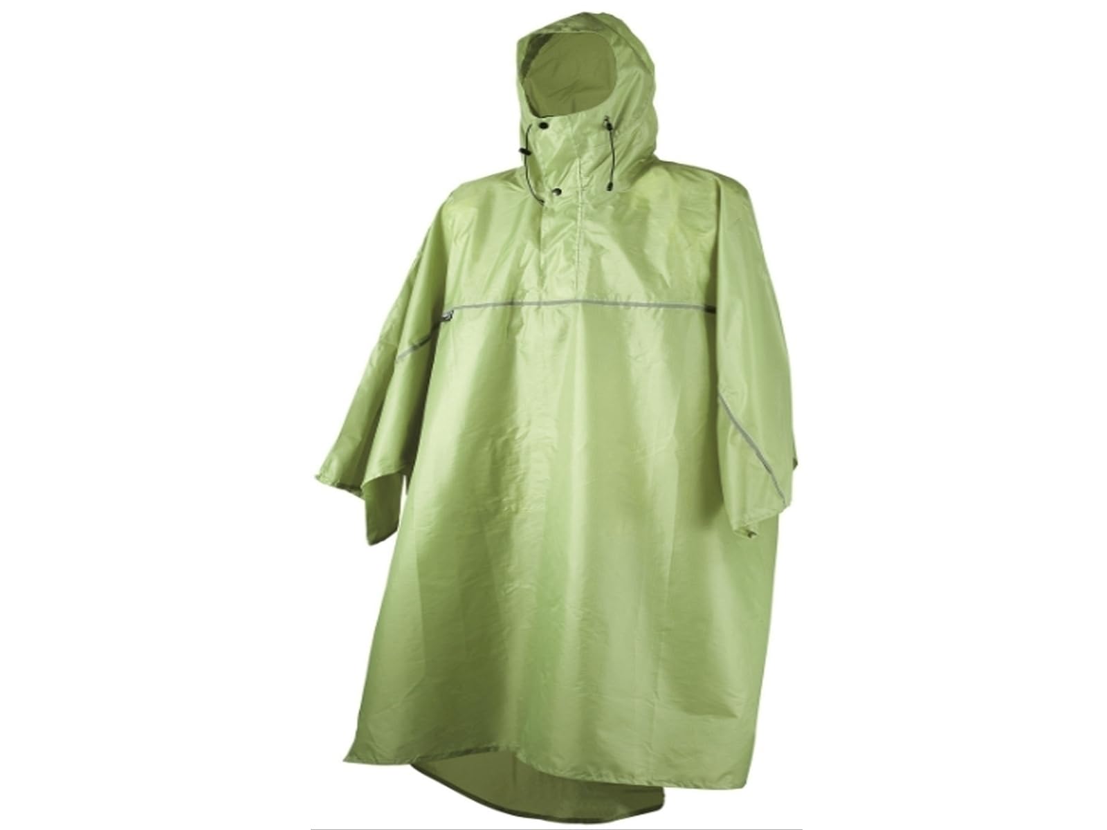 CAMP PONCHO IMPERMEABILE UNISEX 1999 4 RAIN STOP CAGOULE VERDE MILITARE (L/XL)