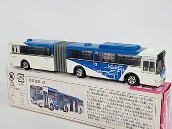 Amazon.co.jp: トミカ No.134 京成 連節バス 赤箱 ロゴ白字 中国