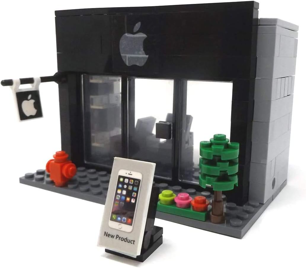 Modbrix City Building Blocks Mobile Phone Store Mobile Phone Shop 184 Piece Construction Toy