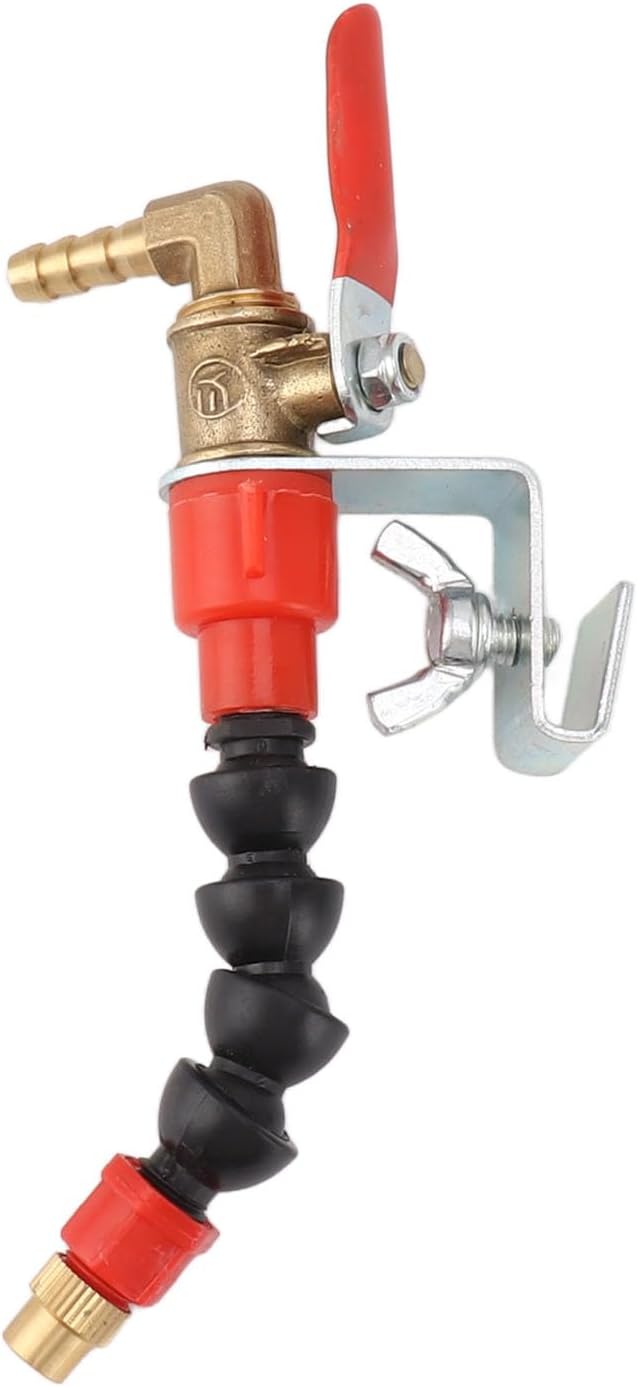 Professional Misting System Water Sprayer with 10m Hose, Stainless Steel and Copper Construction, Universal Joint, Dust Removal for Cutting Machine
