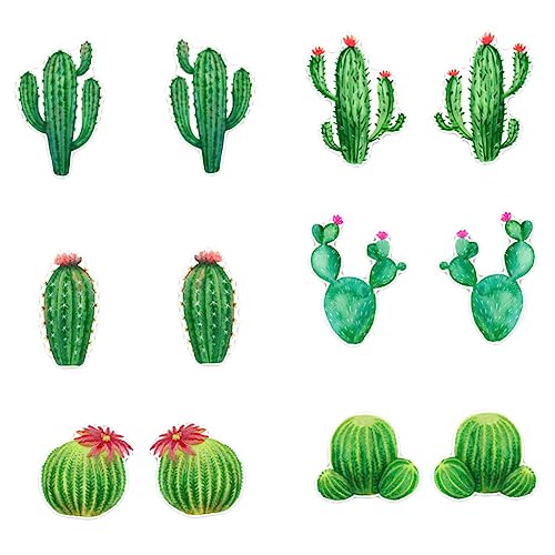 HAWILLOSCH 12 Piezas Adhesivos Magnéticos Decorativos de Hawaii para Reparación de Ventanas Pegatinas Anticolisión para Refrigerador y Adornos de Coche