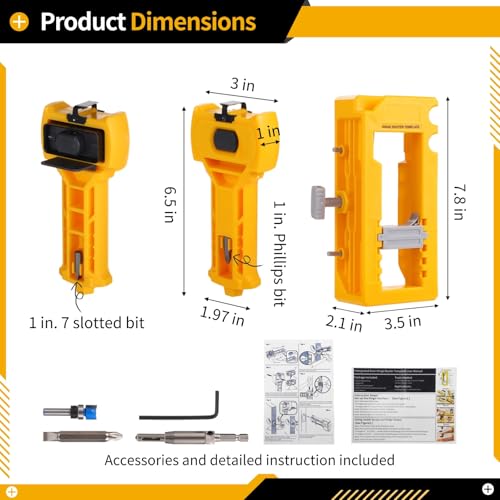 Kit d'installation de serrure de porte avec guidage de précision