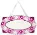 Melissa & Doug Wooden Door Plaque Craft Kit: Flowers - Personalized Name Sign