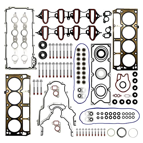 Cylinder Engine Gasket Set Head Bolts Es72173 (1St Generation) Compatible With 2002-2011 Chevrolet Silverado Tahoe Gmc Yukon Envoy Buick Cadillac 4.8L 5.3L #TOP28