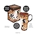 Cypress Home Realistic Horse Ceramic Latte Travel Cup 17 oz