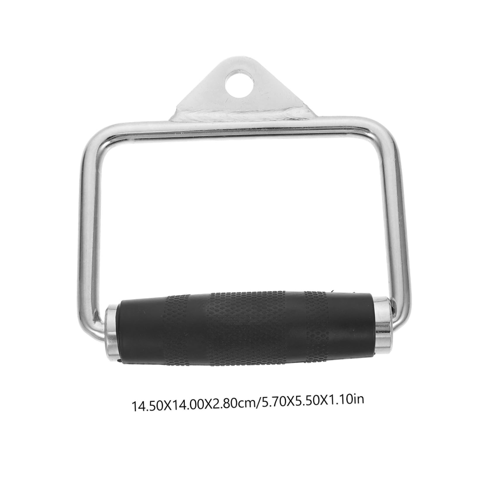 Milisten 1pezzi Maniglia per Tirare Verso Basso in Plastica per Fitness Impugnatura Antiscivolo ed Ergonomica Resistente e Pratico per Allenamento Muscolare